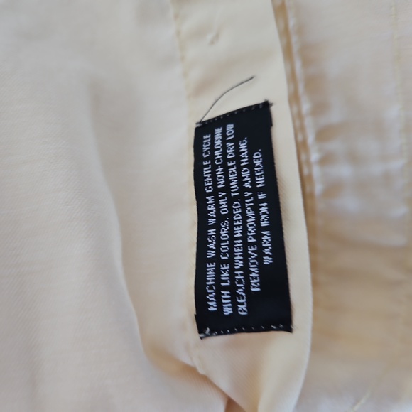 Statements Yellow Button-Up  Dress Shirt - Picture 4 of 4